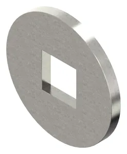 Plain washer with square hole, especially for timber constructions DIN 440 V Stainless steel A2