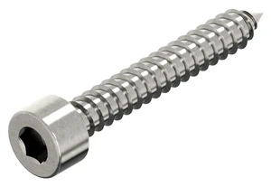 Tornillo autorroscante con hexágono interior Acero inoxidable (Inox) A2