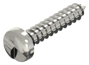 SECURITY One-way pan head tapping screw Stainless steel A2