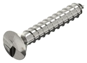 SECURITY One-way raised countersunk head tapping screw Acero inoxidable (Inox) A2