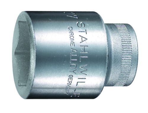 Stahlwille Socket bit 52 1/2 inch hexagon width across flats 24 mm length 42 mm