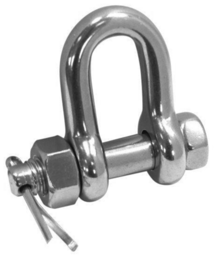 D-shackle Stainless steel A4