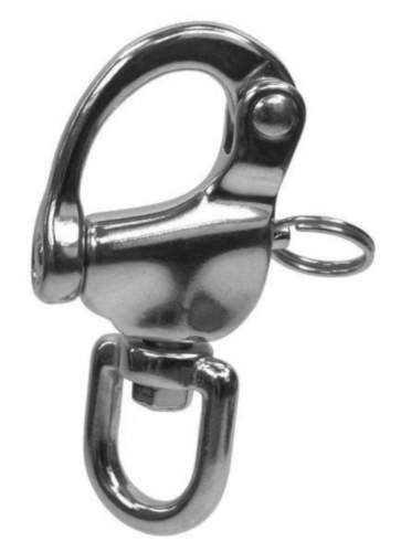 Swivel snap shackle Stainless steel A4