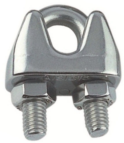 Wire rope clip DIN 741/555 Steel Zinc plated