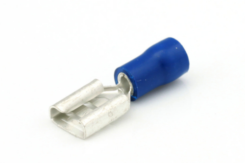 Manguito conector plano Ripca 1,5-2,5mm² azul 8,0x0,8mm 100 Piezas