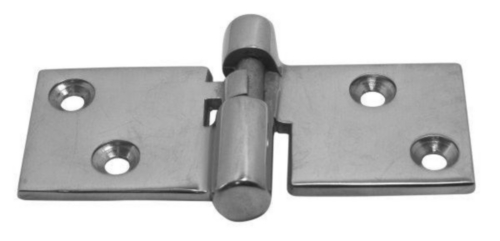 Butt hinge take-apart motor box hinge Stainless steel A4