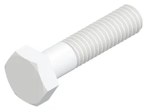 Hexagon head bolt DIN ≈931 Plastic Polyamide (nylon) 6.6