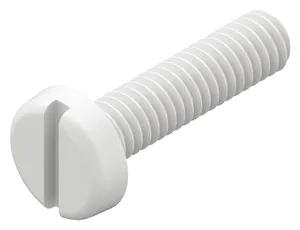 Vis à tête cylindrique bombée fendue DIN 85 DIN 85 Plastique Polyamide (nylon) 6.6