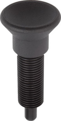 Indexing plungers without collar with extended pin without locknut