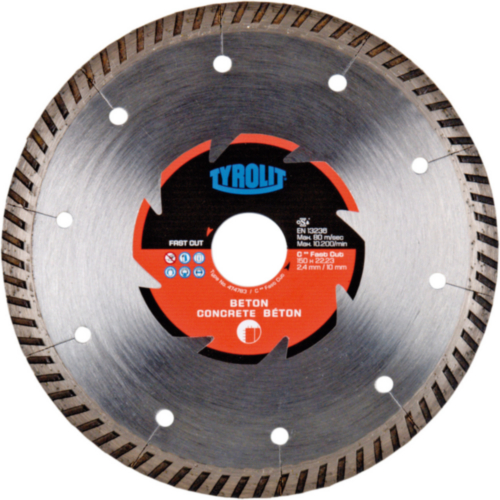 Tyrolit Diamond blade 140X2,4X22,23