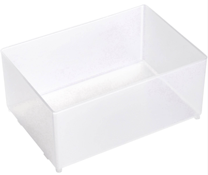 Inserto per utensili Raaco per CarryLite LMS Box in polipropilene trasparente 157 x 69 x 109 mm