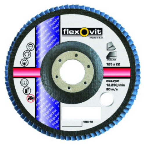 Flexovit Flap disc 180X22 R822 P120