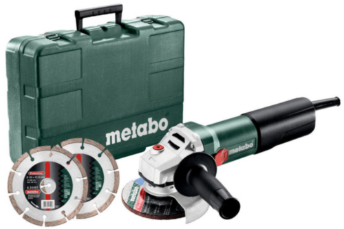 Metabo Angle grinder WEQ 1400-125 SET