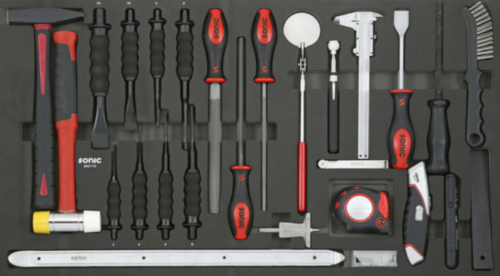 Sonic Tool trolley inlays SFS