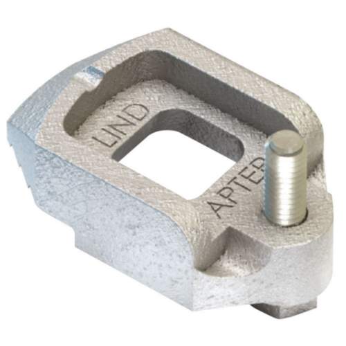 LINDAPTER Adjustable tail clamp Steel Hot dip galvanized D3