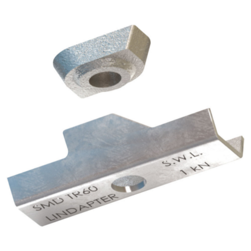 LINDAPTER Decking fixing type TR60 Malleable iron Zinc plated TR60