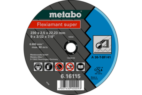 Metabo Flexiamant super 180 x 2,0 x 22,23 TF41 25 pieces