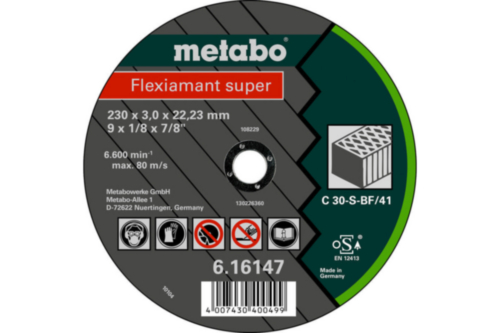 Metabo Flexiamant super 180 x 3,0 x 22,23 TF41 25 pieces