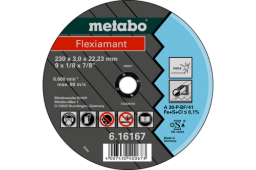 Metabo Flexiamant 125 x 2,5 x 22,23 TF41 25 pieces