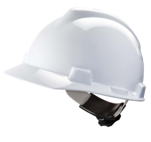 MSA Safety helmet V-Gard 4-point textile V-Gard White WHITE