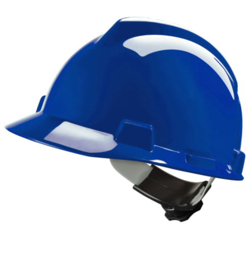 MSA Safety helmet V-Gard 4-point textile V-Gard Blue BLUE