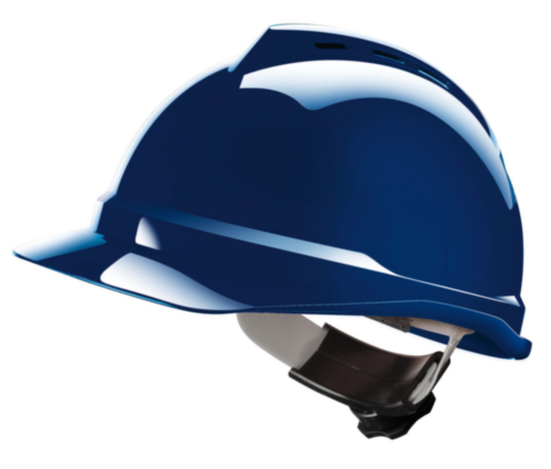MSA Safety helmet V-Gard 4-point textile 500 Blue BLUE