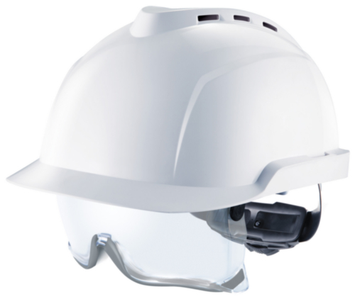 MSA Safety helmet V-Gard 6-point textile 930 White WHITE