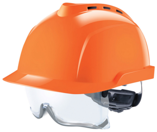 MSA Safety helmet V-Gard 6-point textile 930 Orange 930