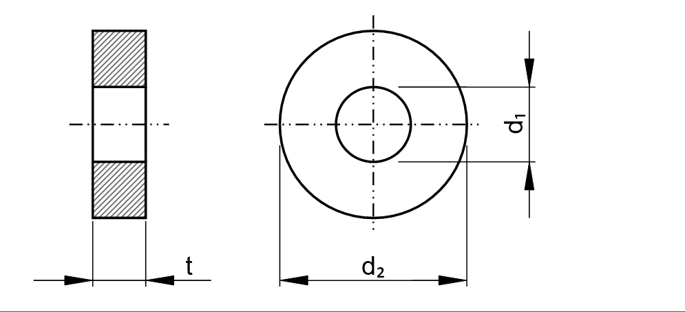 QUICK SYSTEM Grommet (retaining ring) type R Neoprene R