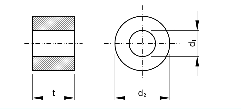 QUICK SYSTEM Neopren Sicherungsscheibe Form RC Neopren RC