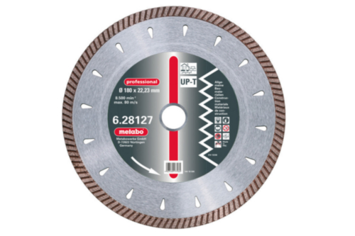 Disco de corte diamantado Metabo 180 x 22,23mm UP-T