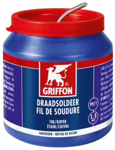 GRIF SOLDERWIRE TIN/CP 99/1 RC 500G NLFR