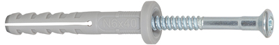 Fischer n 5x50/25 f (100) nailplug