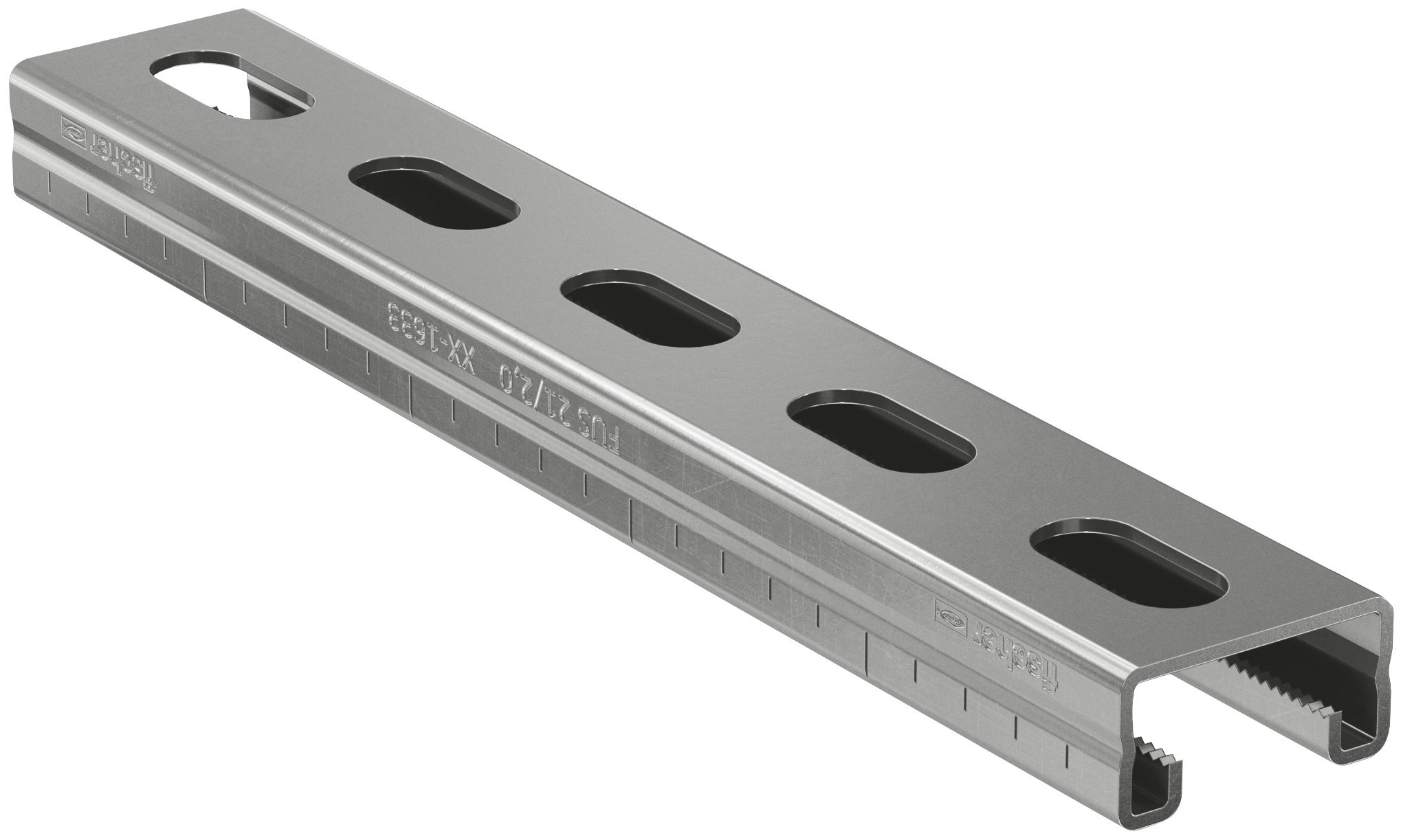 Fischer mounting rail fus 41/2,5 a2-2m channel