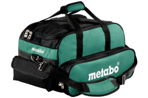 Borsa portautensili Metabo in poliestere nero/verde 260 x 460 x 280 mm