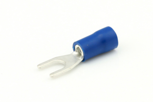 Ripca Fork cable lug 1.5-2.5mm² blue Ø 4.3mm 50 pieces