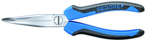 Gedore 8136 AB-200 JC Mechanics Pliers 18.5mm Jaw Depth 45° Angled Tip Chrome Plated 200mm