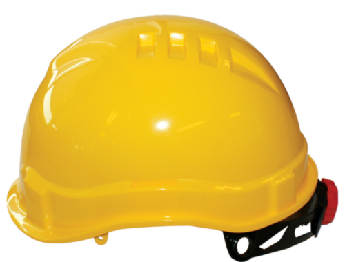 M-SAFE PE HELM MH6030 KORTE KLEP GEEL