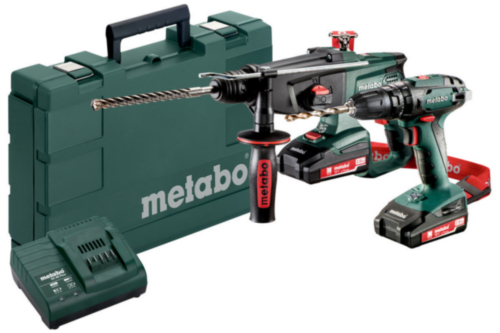 Metabo Cordless Combi set SB 18 + KHA 18 LTX