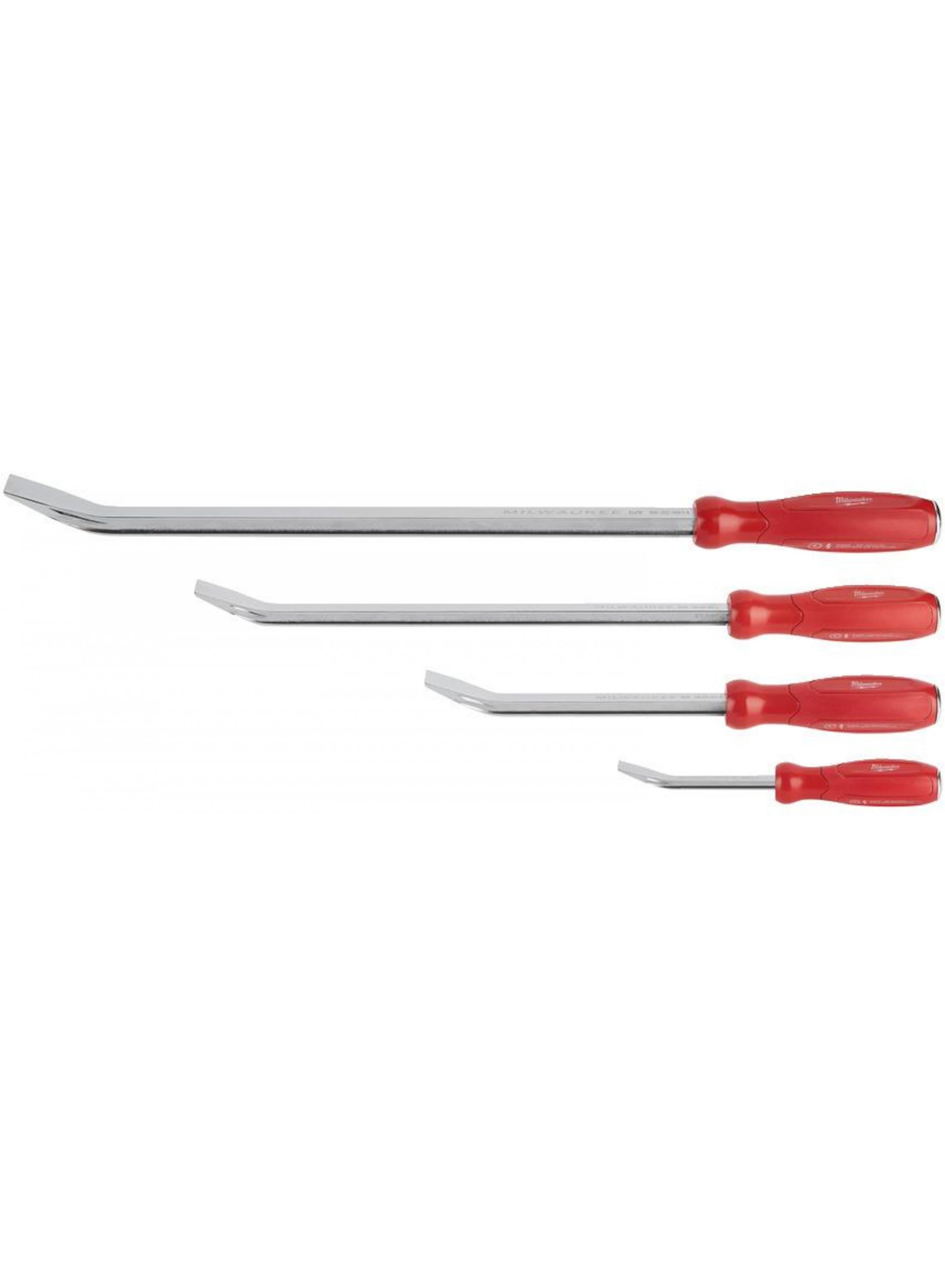 MILWAUKEE PRY BAR SET (SET OF 4 PCS)