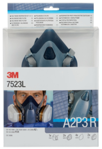 3M Accessories Half Mask 7500 Series 7523L