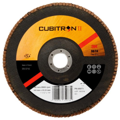 3M Cubitron II Disque à lamelles 180MM P60