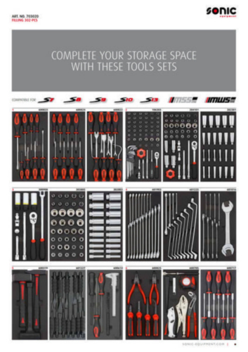 Sonic Filling for storage systems SFS