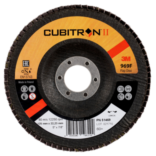 3M Cubitron II Disco de lamelas 60+ 125MM