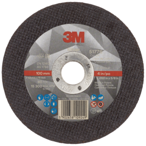 Disco de corte 3M 100 x 1,3 x 16mm