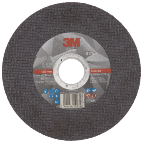 3M Cutting wheel 125 x 1 x 22,23mm