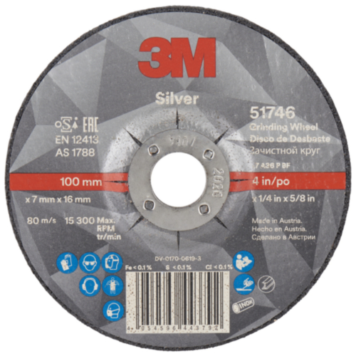 3M Grinding disc 100X7X16MM