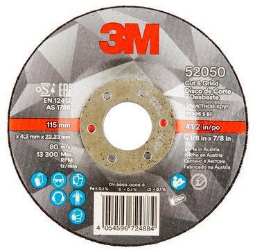 3M Grinding disc 102 x 4.2 x 16 mm