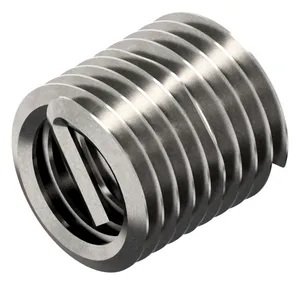 AMECOIL Inserto de fio aço DIN 8140-1 Aço inoxidável (Inox) A2 M6X9