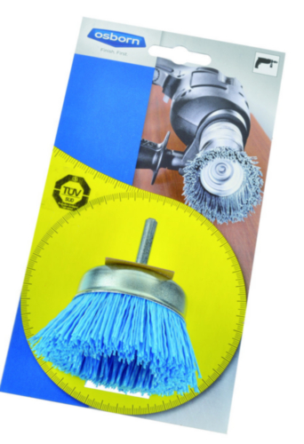 Osborn Cup brush 75MM BLEU GRIT 80